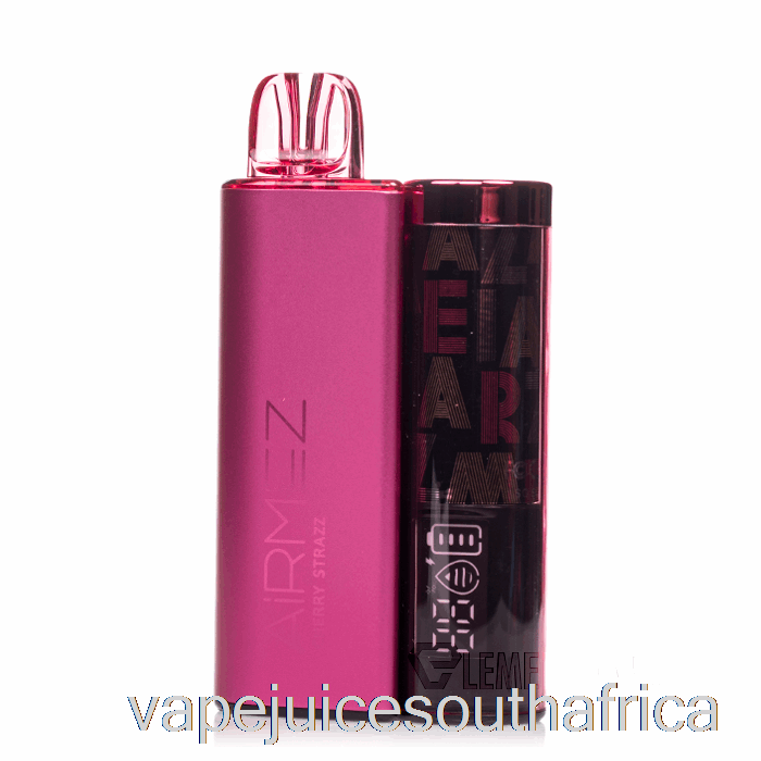 Vape Juice South Africa Airmez 10000 Disposable Cherry Strazz